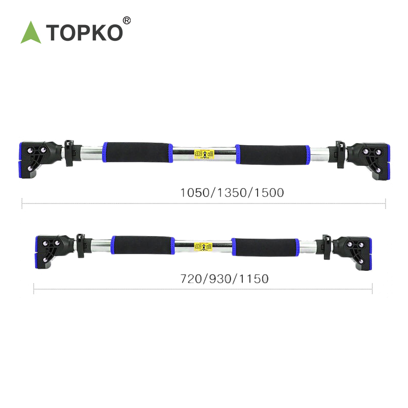TOPKO Multi-Functional Door Pull up Bar Body Workout Home Gym Portable Pull up Bar