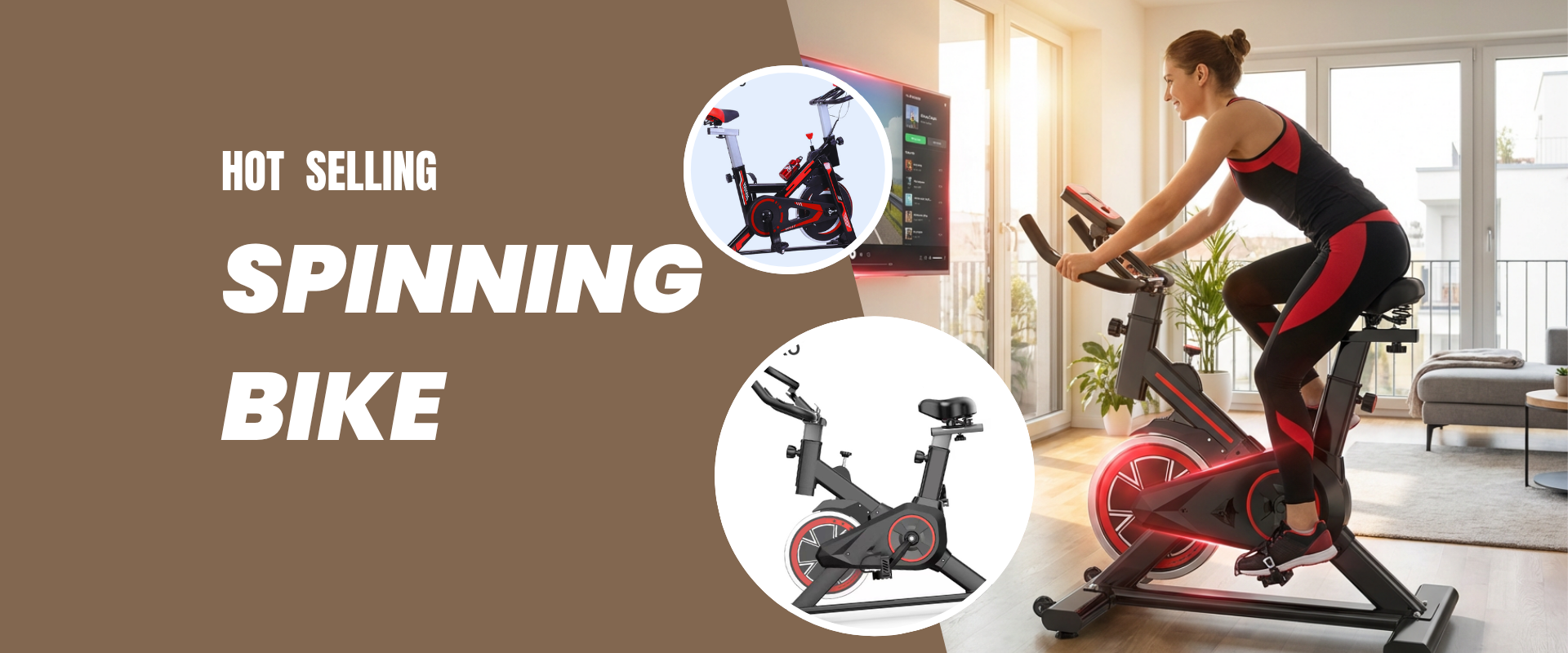 Home exercise bikes and pedal exercisers