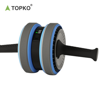 Automatic Rebound Core Fitness Abdominal Roller Wheel
