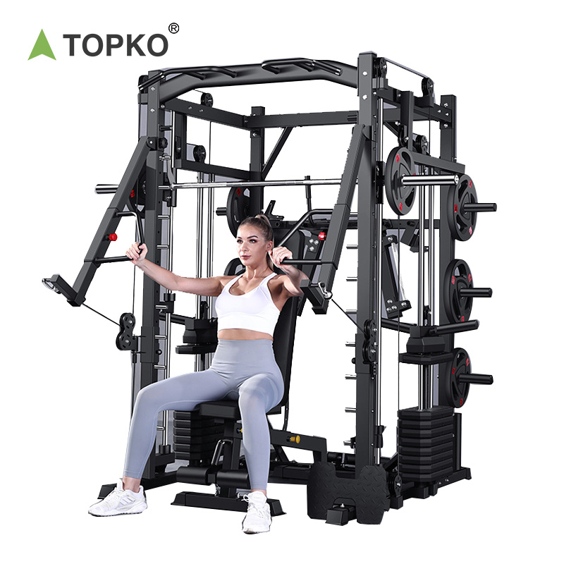 TOPKO Gym Equipment Multifunctional Fitness Equipment Squat Rack Cage Power Rack Commercial Gym Equipment