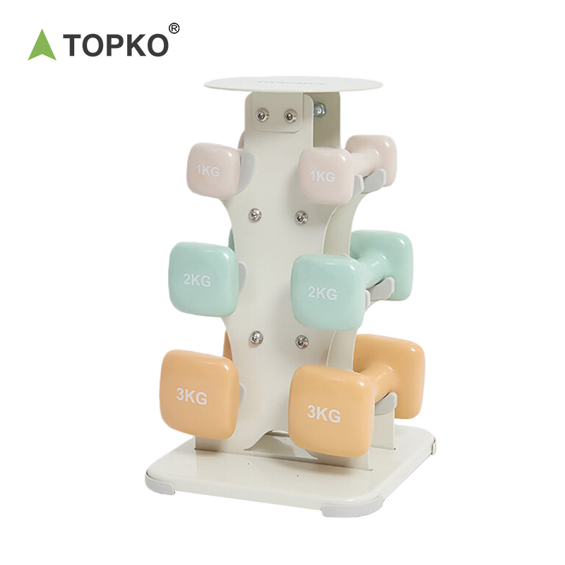 Patented Three Tier Space Saving Free Weight Stand