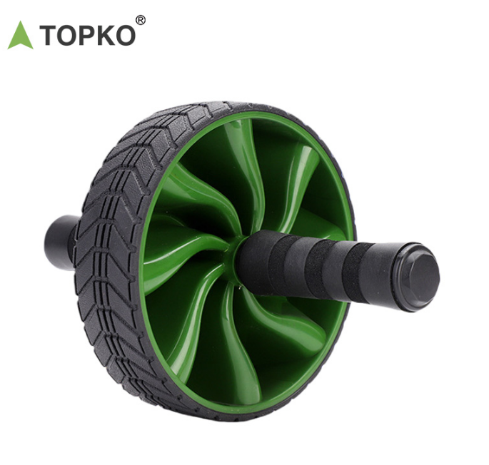 TOPKO Turbine Silent Ab Roller Wheel, for Home Gym & Office Core Abdominal Training