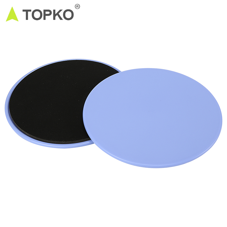 TOPKO Wholesale Custom Functional Workout Slider Dual Sliding Disc Core Sliders