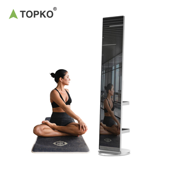 Full size smart workout mirror digital fitness mirror