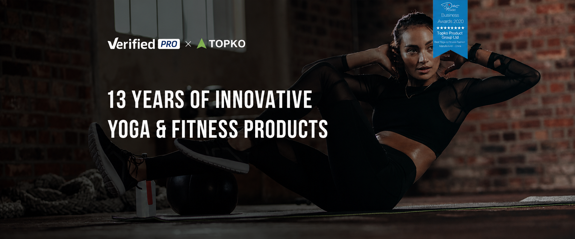WLI Fitness OEM yoga and fitness equipment collection banner