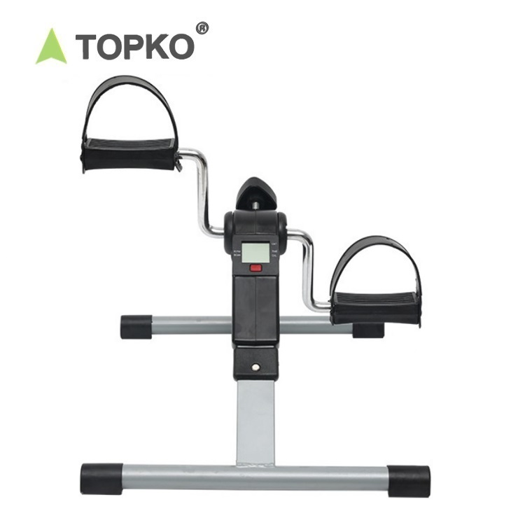 TOPKO Home Indoor Foldable Mini Bike Leg Pedal Exercise Bike Pedal Stepper