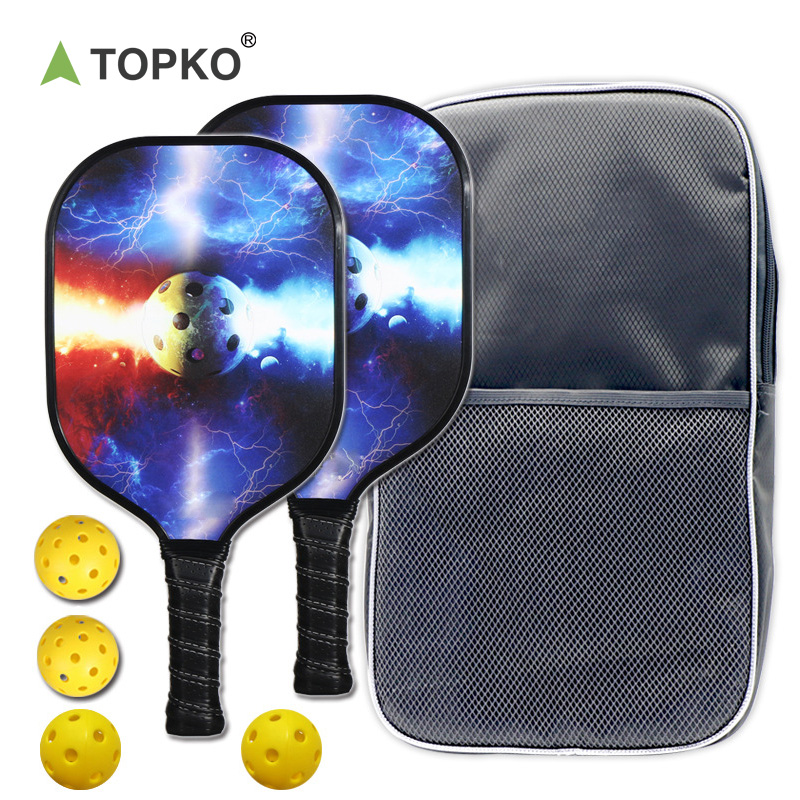 TOPKO Fast Delivery High Quality Fiberglass Hot Selling Pickleball Paddle