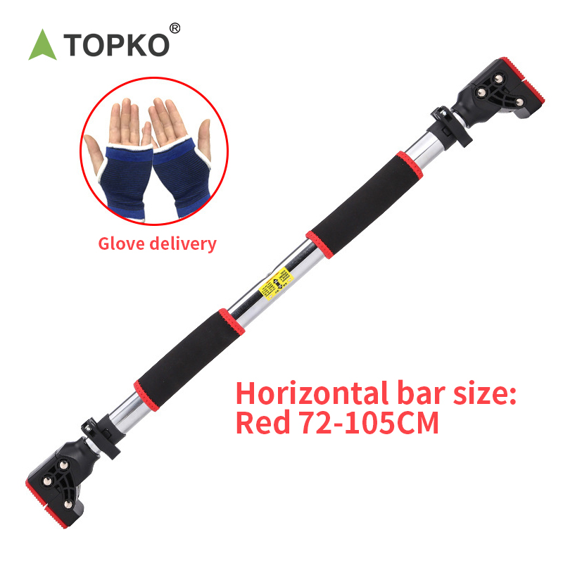TOPKO Multi-Functional Door Pull up Bar Body Workout Home Gym Portable Pull up Bar