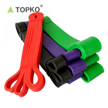 Latex pull-up power assist resistance band set