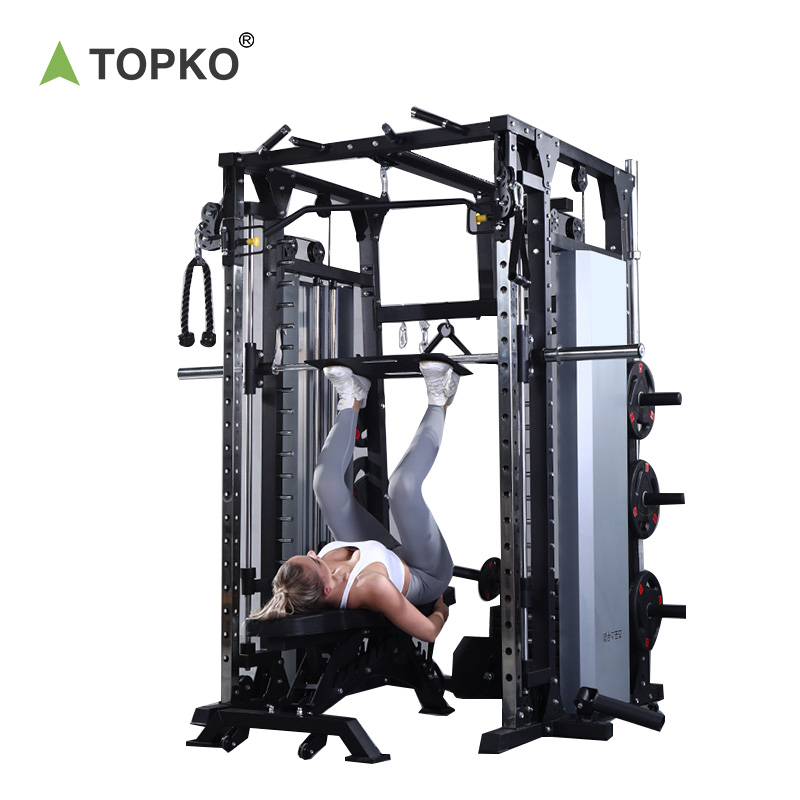 TOPKO Gym Equipment Multifunctional Fitness Equipment Squat Rack Cage Power Rack