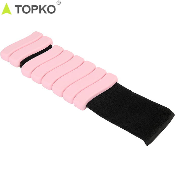 TOPKO Adjustable Weighted Wrist & Ankle Bands | for Yoga, Dance, Running, Strength Training