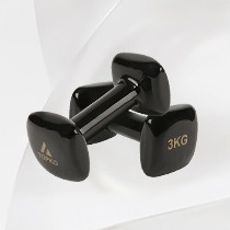 PVC Coated Square Free Weight Dumbbells
