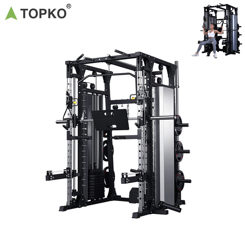 TOPKO Gym Equipment Multifunctional Fitness Equipment Squat Rack Cage Power Rack Commercial Gym Equipment