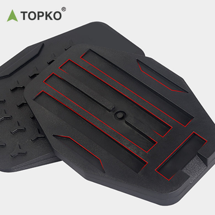 TOPKO Squat & Deadlift Incline Splint Ramp Pad,Calf Stretcher Foot Support Wedge for Weight Lifting Ankle Mobility