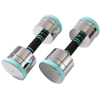 Adjustable Dumbbell Set with Foam Handles