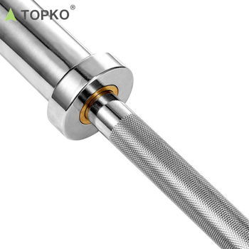 2.2m 20kg Chrome Olympic Bumper Barbell bar