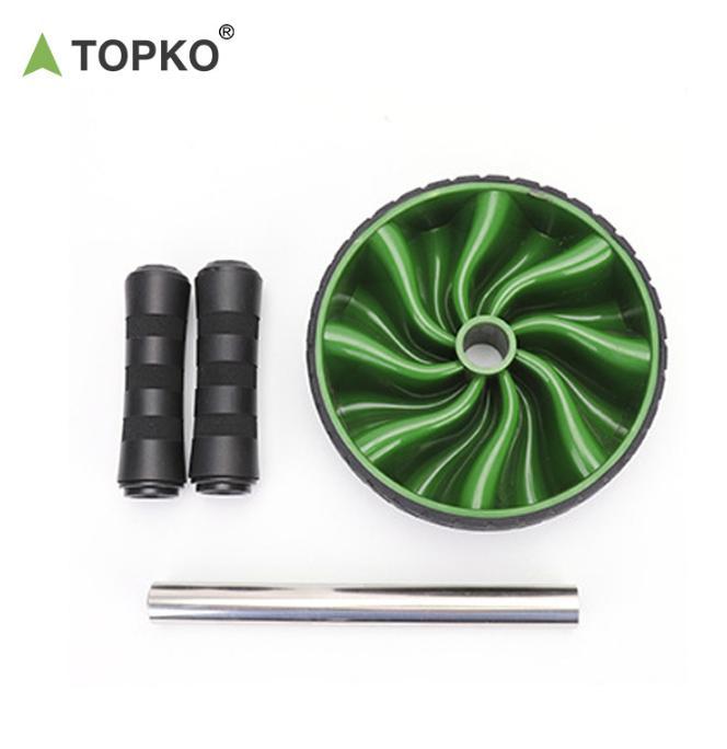 TOPKO Turbine Silent Ab Roller Wheel, for Home Gym & Office Core Abdominal Training