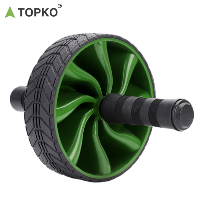 TOPKO Turbine Silent Ab Roller Wheel, for Home Gym & Office Core Abdominal Training