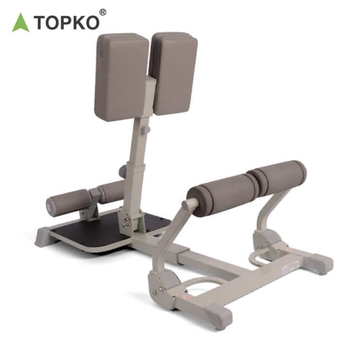 TOPKO 3 in 1 Sissy Squat Machine, Adjustable Home Gym Leg Trainer, Foldable Roman Chair for Deep Squat, Glute