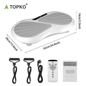 Whole body vibration platform plate for home fitness